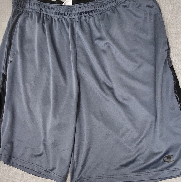 Champion Powertrain Vapor Shorts Mens Large Black & Grey Polyester Pockets 2XL - Picture 3 of 6